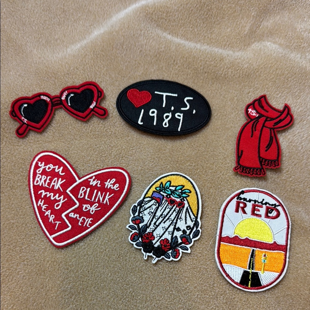 Iron on Taylor Swift Patches